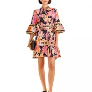 Farm Rio Enchanted Forest Mini Dress